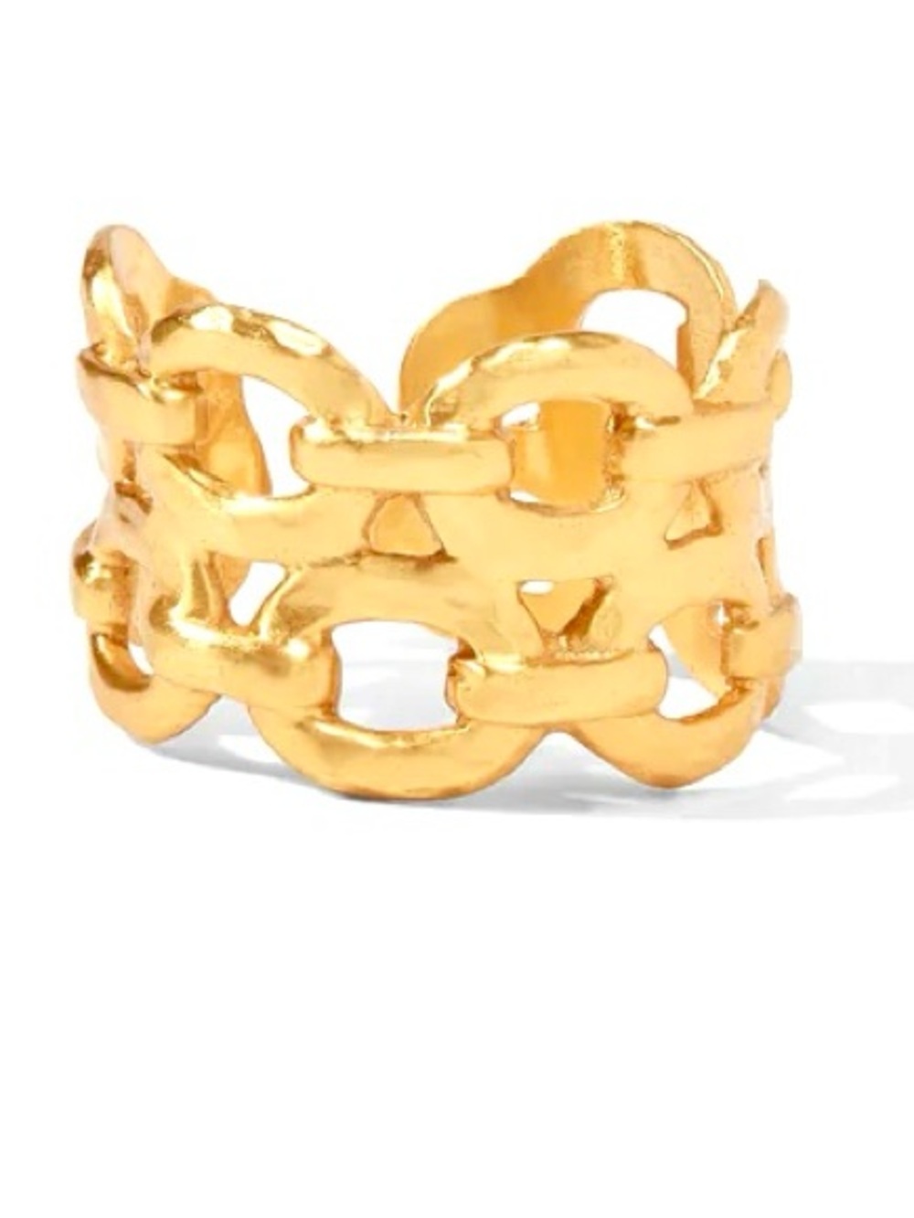 NEW! Julie Vos Gold Palermo Ring NWT